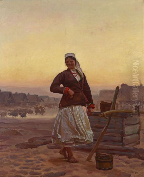 Evening in Polesia - view 1