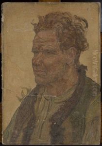 Man with unkempt hair
