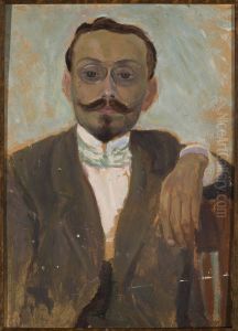 Portrait of sculptor Boleslaw Balzukiewicz