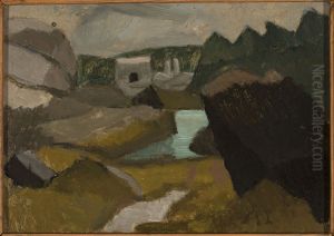 Rocky landscape with water