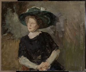 Lady in a hat by Jan Ciaglinski