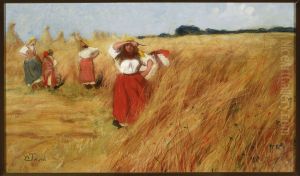 Harvest by Wlodzimierz Tetmajer