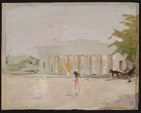 Sevastopol - Count's Quay. From the journey to Turkestan - view 1