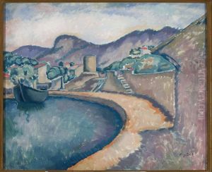 Landscape from the southern coast by Eugeniusz Zak
