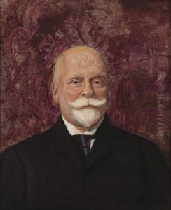 Portrait of Leon Bilinski by Leon Wyczolkowski