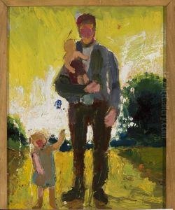 Man with children Man with children