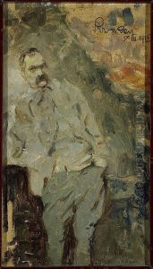 Portret Jozefa Pilsudskiego by Ignacy Pinkas