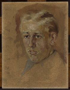 Portrait of a man by Ignacy Pinkas