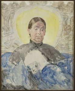 Portrait of Bronislawa, artist's sister