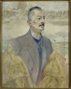 Portrait of August Sokolowski, historian