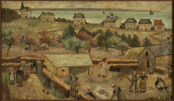 Farmhouse in Keranquernat - view 1