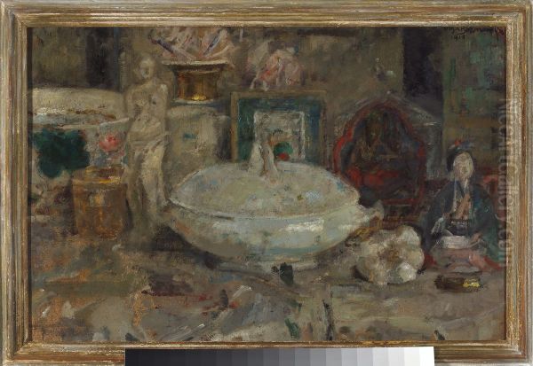 Still life with a vase - view 1