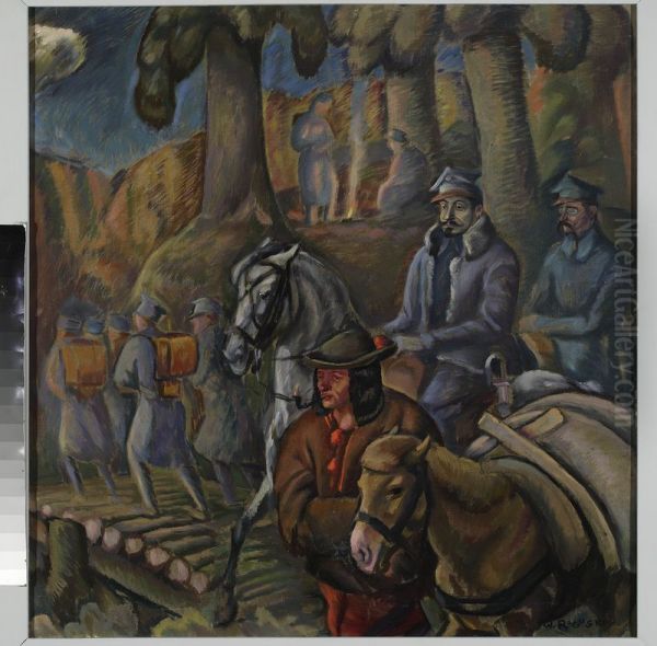 Haller and Minkiewicz in the Carpathians - view 1