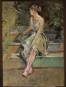 Study of a girl by Jacek Malczewski