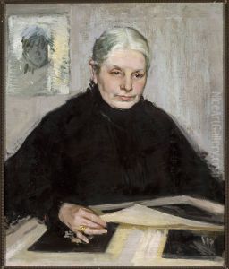 Portrait of Emilia Mirecka Portrait of Emilia Mirecka
