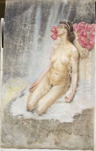 Nude by Kazimierz Stabrowski