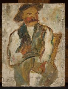 Study of a peasant in a hat