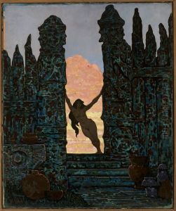 Holy entrance to the Slavic mystery place by Marian Wawrzeniecki
