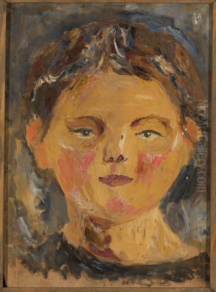 Little girl's head - view 1