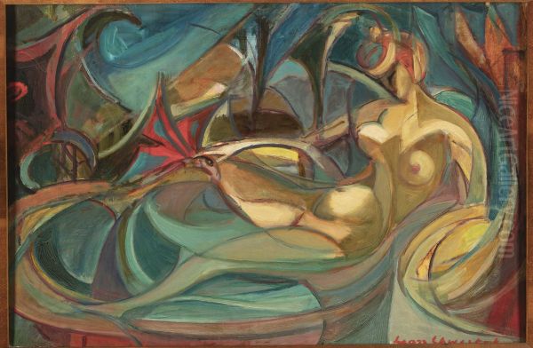 Bathing women - view 1
