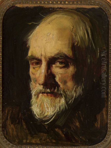 Portrait of Zygmunt Dworzak (1867-1925), painter - view 1