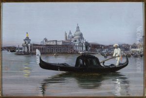 View of Venice. Santa Maria della Salute by Stanislaw Maslowski