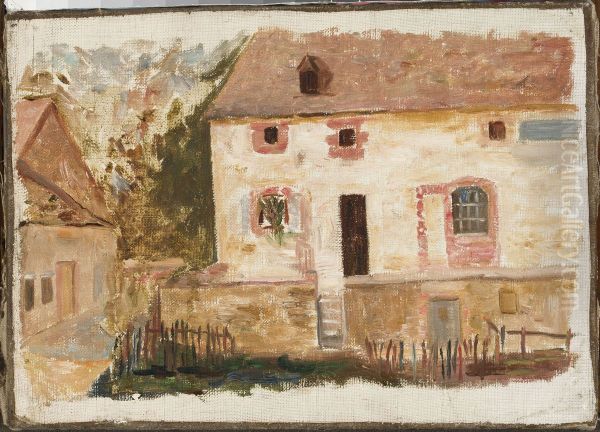 Dom ze sztachetami - view 1