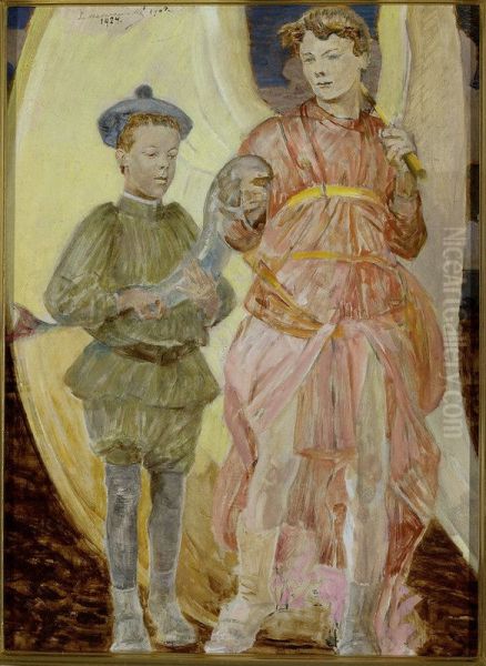 Tobias and the angel - view 1