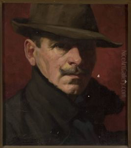 Self-portrait by Stanislaw Sawiczewski
