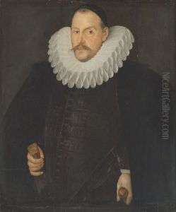 Sir Francis Hynde (d.1597) by Hieronimo Custodis