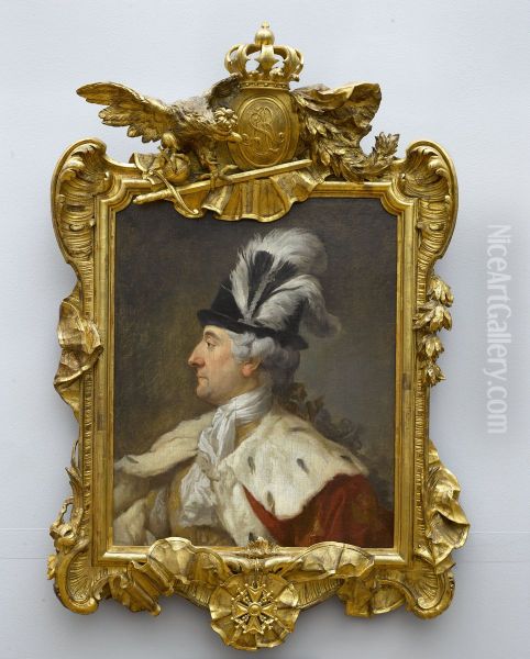 Portret Stanislawa Augusta w kapeluszu z piorami - view 1