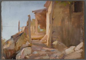 View from Alupka. From the journey to Crimea by Jan Ciaglinski