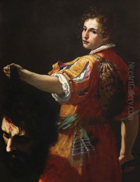 David with the Head of Goliath - view 1