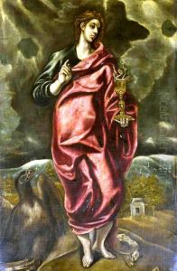 San Juan Evangelista by El Greco