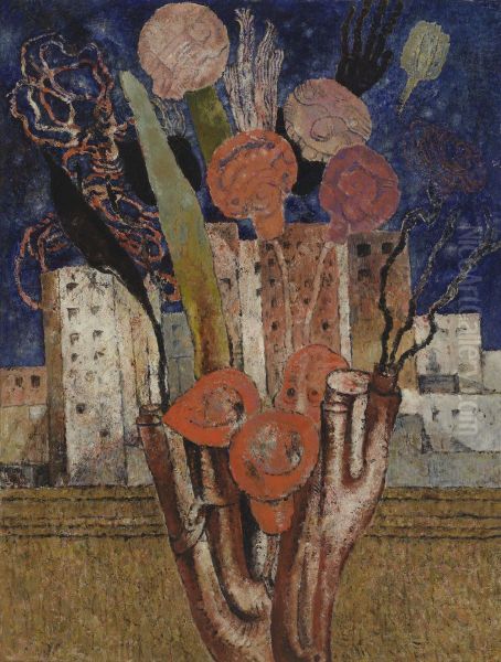 Bloemen over de stad - view 1