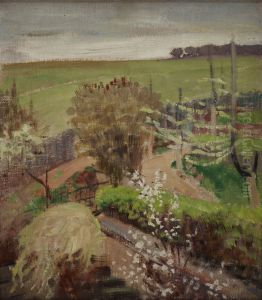 Spring Landscape from the Countryside by Jacek Malczewski