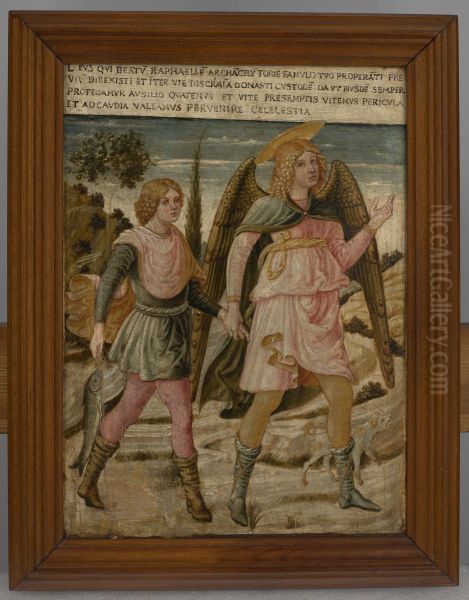 Tobias with Archangel Raphael - view 1