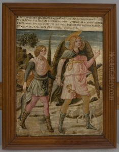 Tobias with Archangel Raphael by Benozzo Gozzoli
