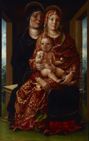 Madonna and Child with Saint Anne - view 1