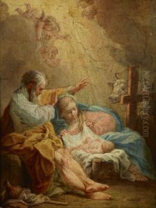 Nativity by Carlo Maratta or Maratti