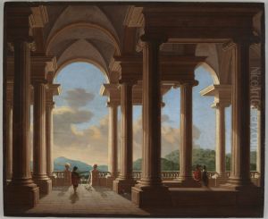 Terrace with a Colonnade