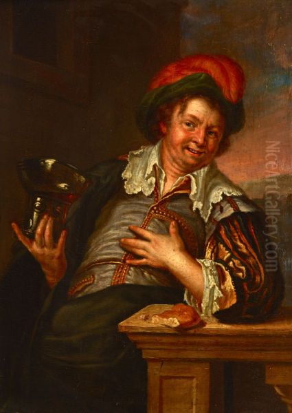 Man with a Cup - view 1