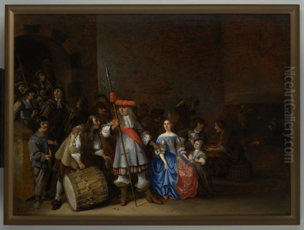 Guardroom Scene - view 1