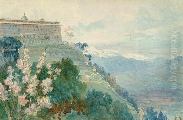 View Of A Spanish Monastery - view 1