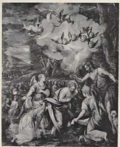 Baptism of Christ by Paolo Veronese (Caliari)