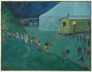 Umzug der Trolle by Artus Scheiner