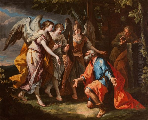 Abraham and the Angels - view 1