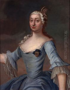 Portret Anny Ludwiki z Mycielskich Radziwillowej by unknown