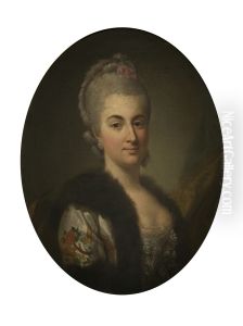 Portrait of Konstancja Poniatowska nee Czartoryska