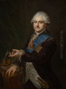 Portrait of Stanislaus Augustus Poniatowski (1732-1798) by Johann Baptist von Lampi the Elder